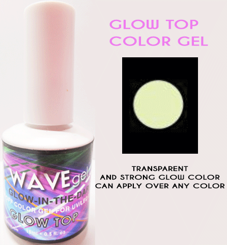 Wave glow in sales the dark gel polish