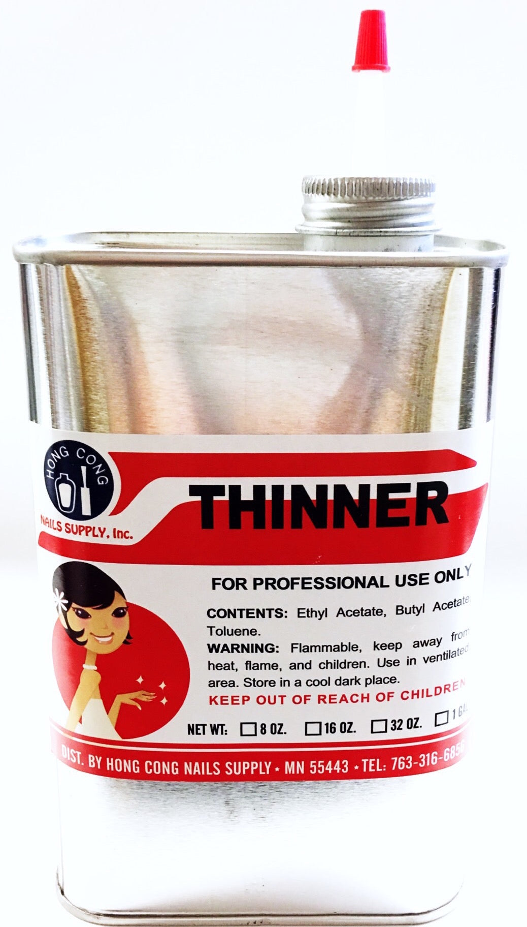 Nail Polish Thinner - 128 fl. oz. (1 Gallon)